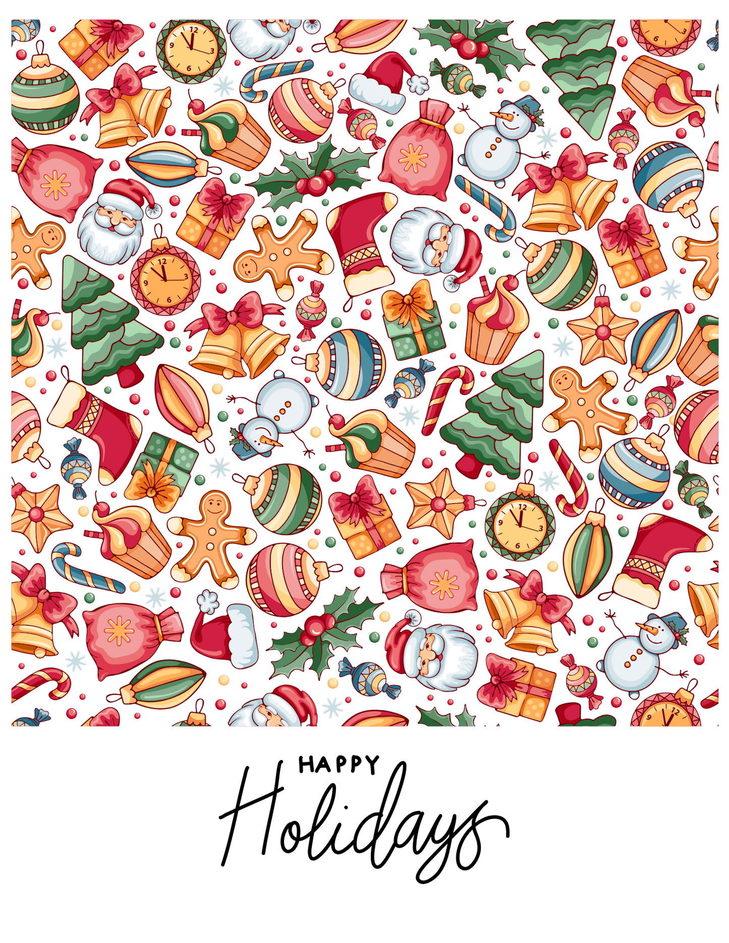 Holiday Themed Composition Book