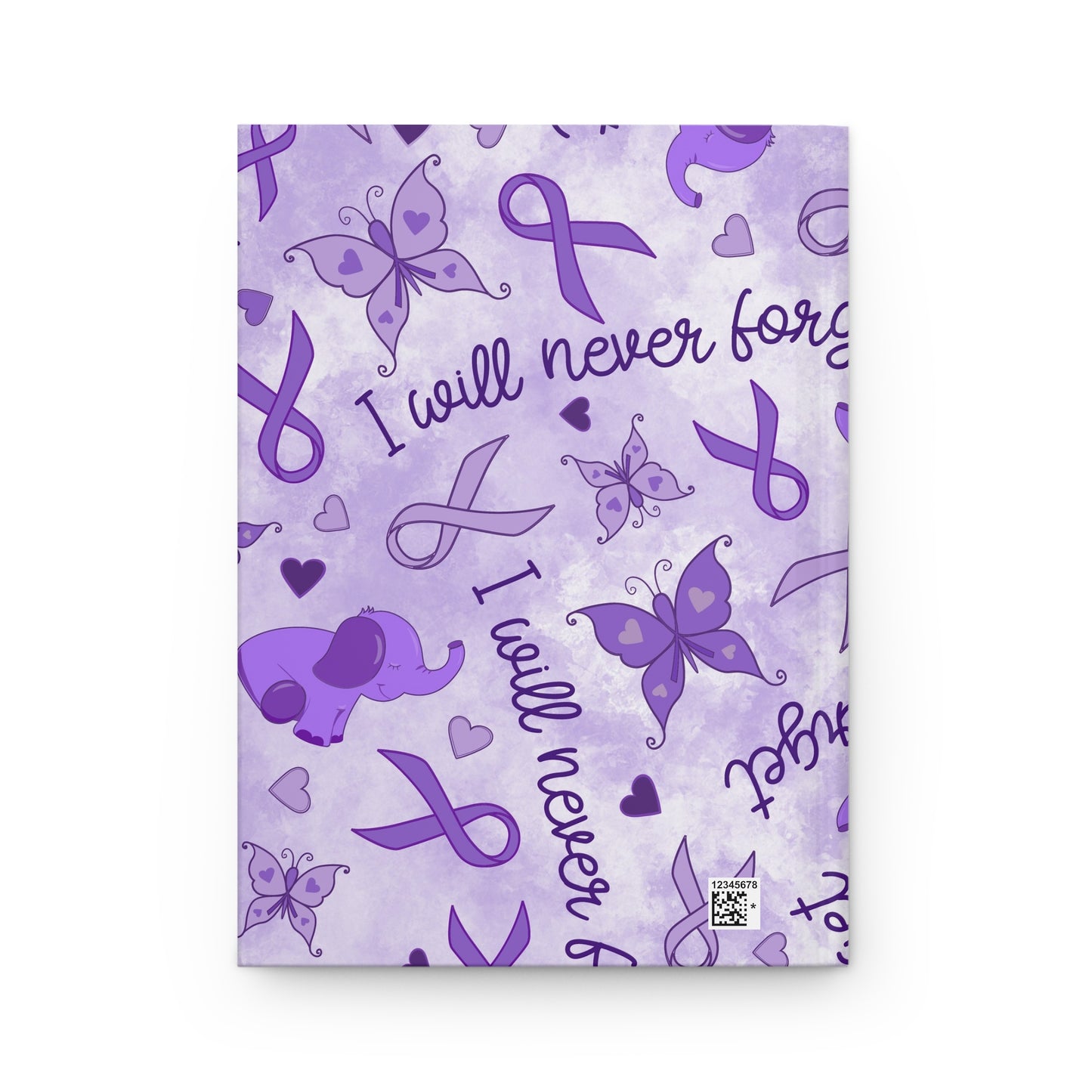 Alzheimer’s Awareness Notebook – Matte Hardcover Journal, Personalized Gift for Reflection & Notes