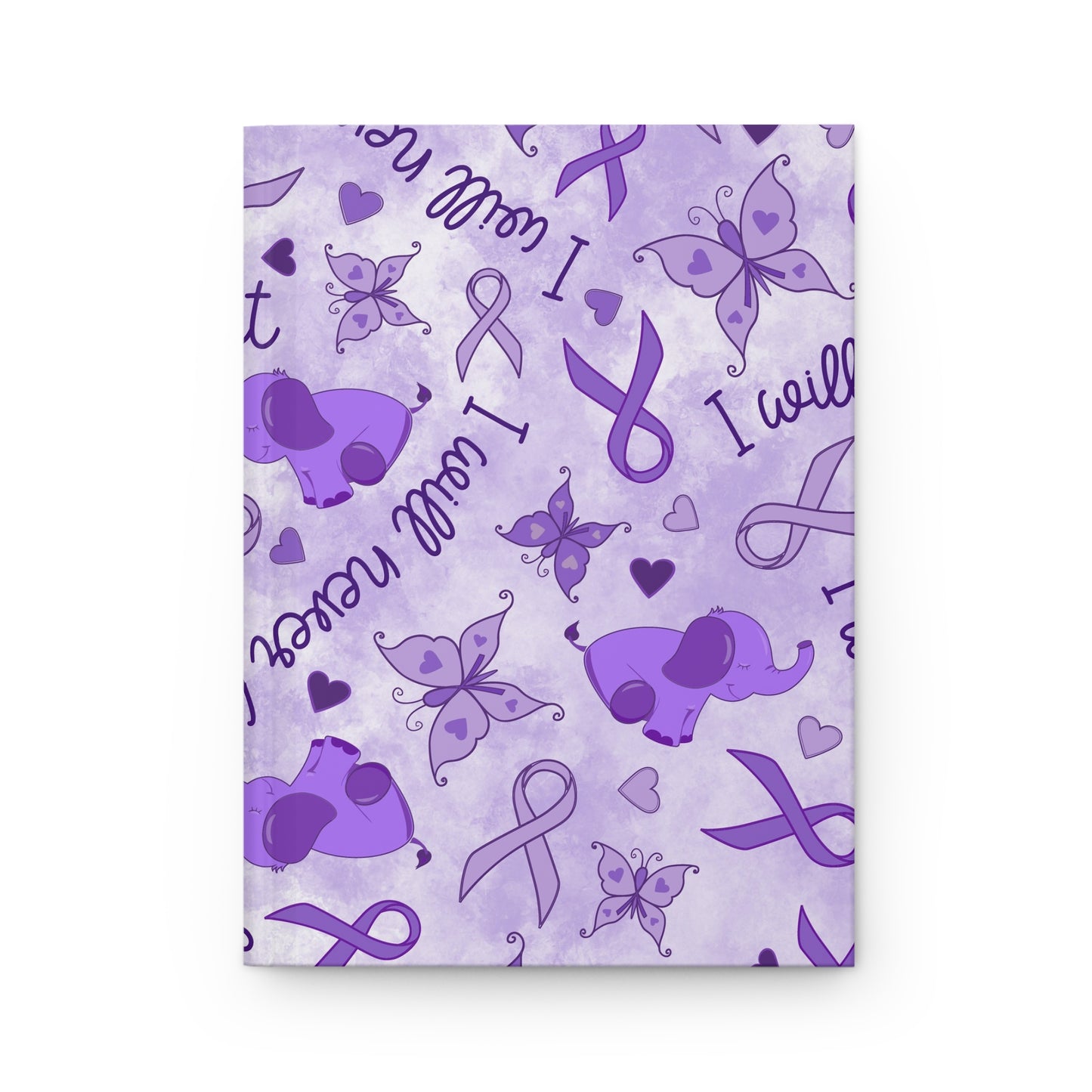 Alzheimer’s Awareness Notebook – Matte Hardcover Journal, Personalized Gift for Reflection & Notes