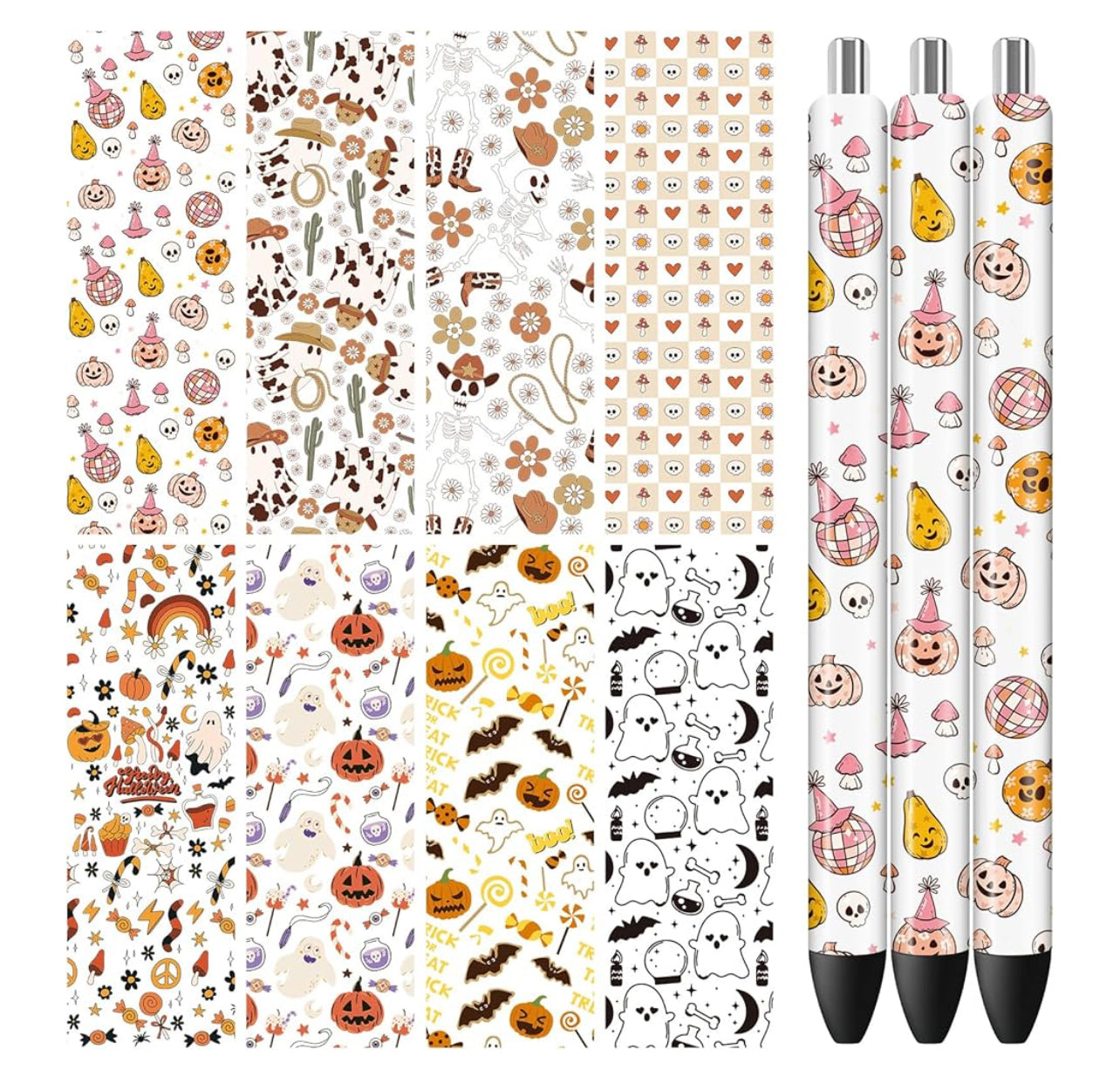 Pumpkin Boo Pen - (SET OF 2)