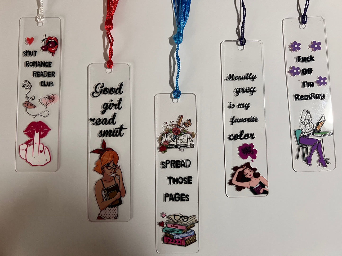 Smut Reader Bookmark Collection