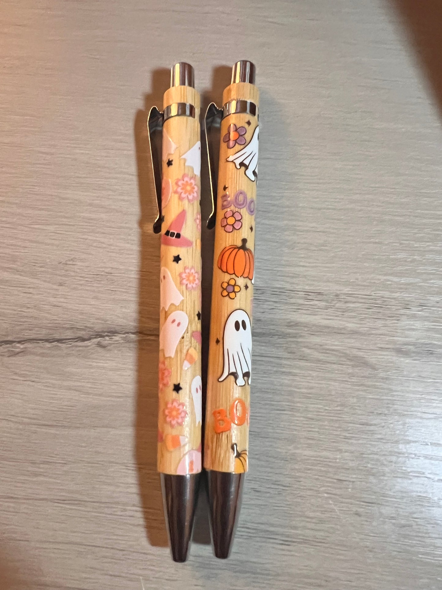 Halloween Bamboo pens