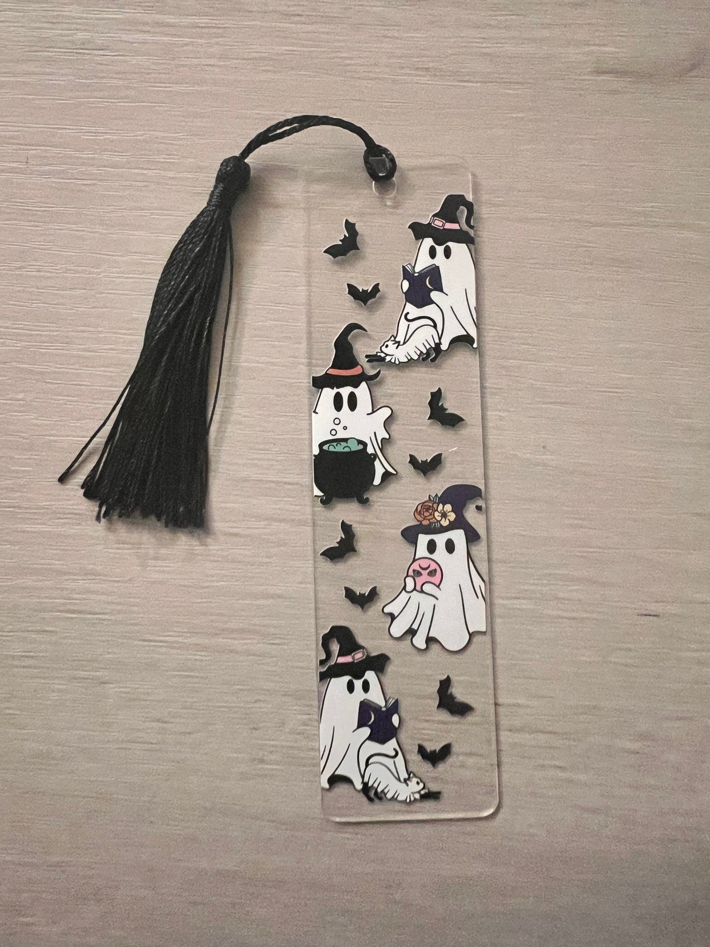 Halloween acrylic bookmarks
