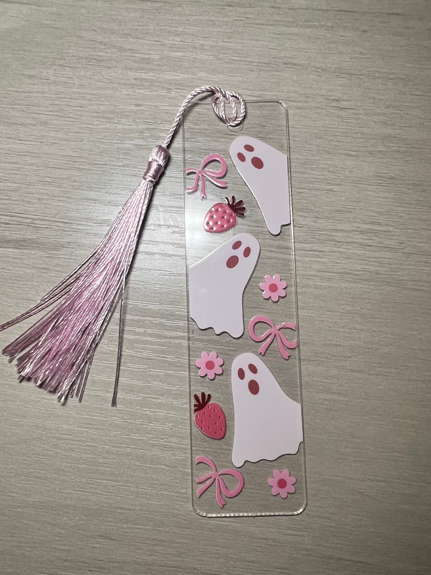 Halloween acrylic bookmarks