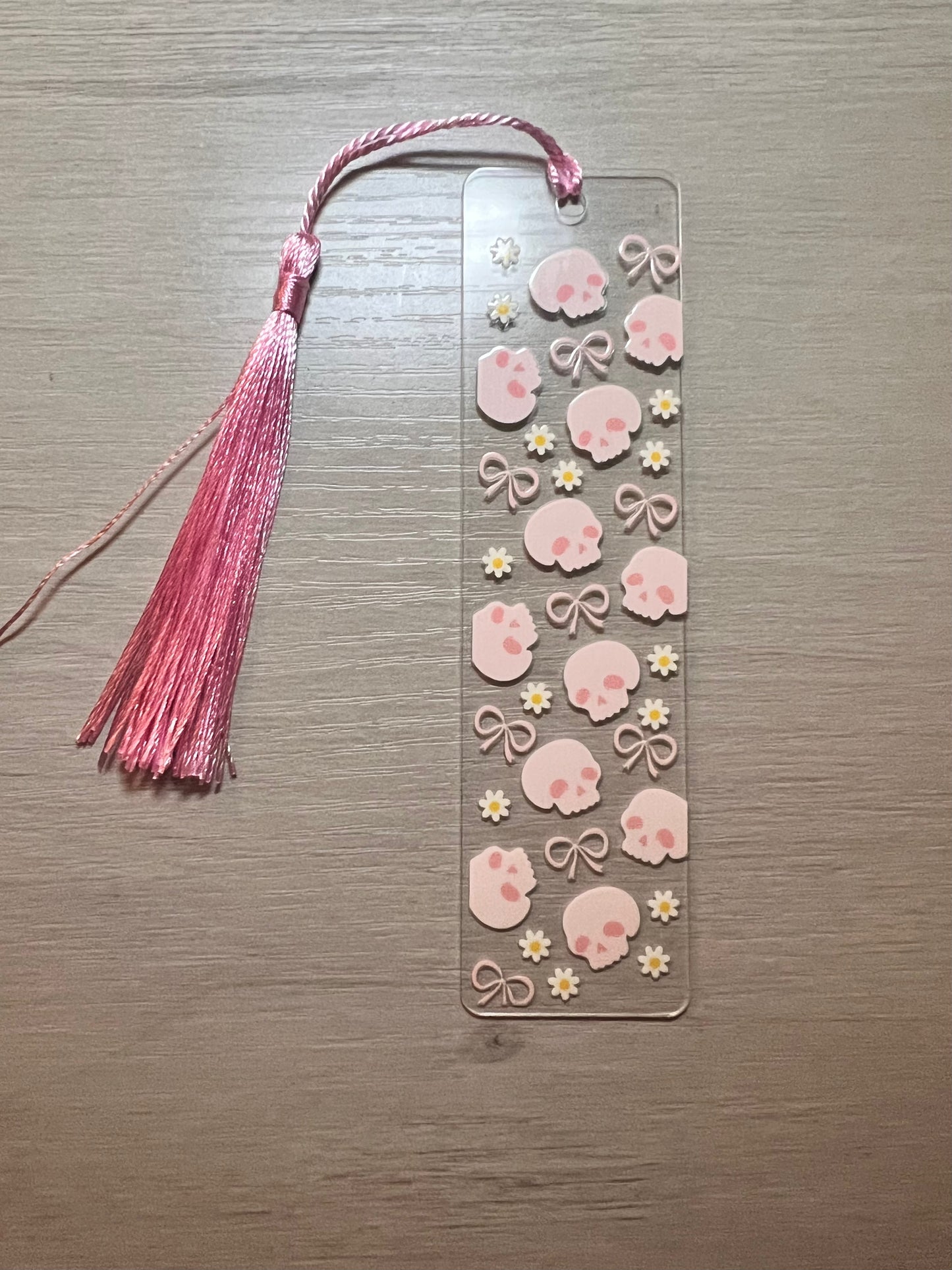 Halloween acrylic bookmarks