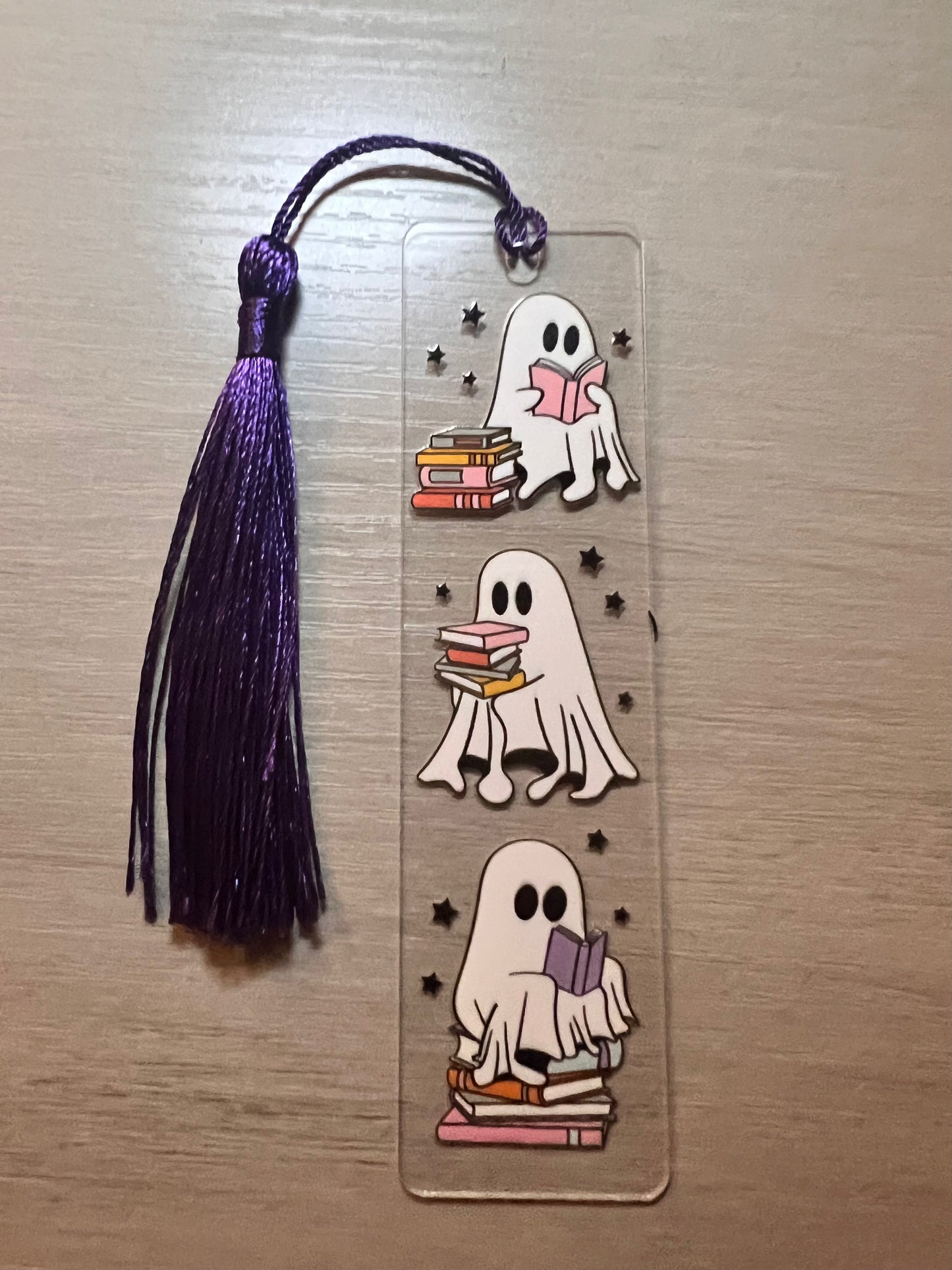 Halloween acrylic bookmarks