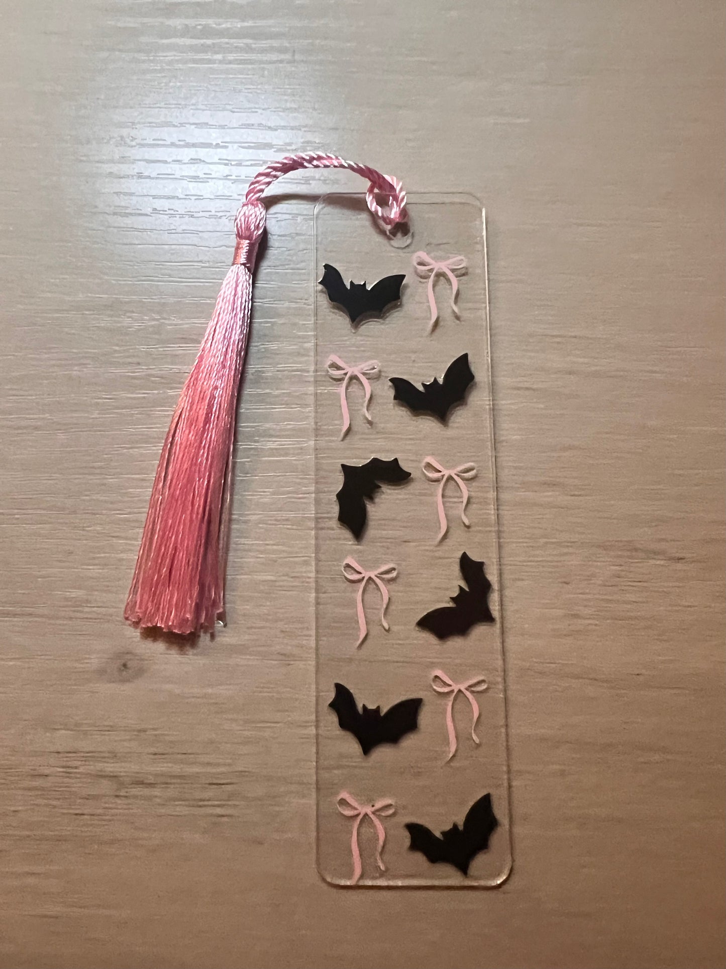 Halloween acrylic bookmarks
