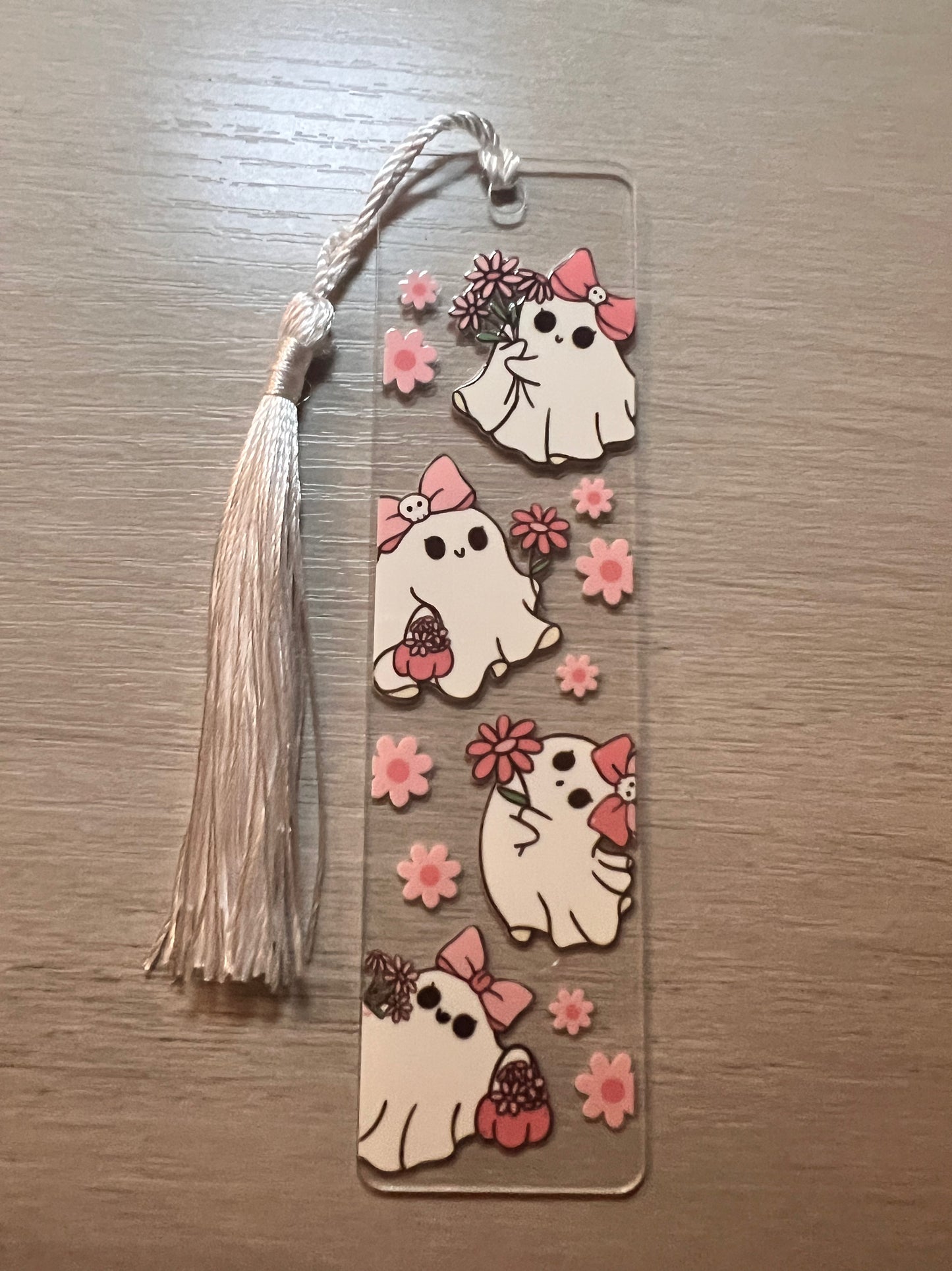 Halloween acrylic bookmarks