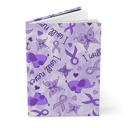 Alzheimer’s Awareness Notebook – Matte Hardcover Journal, Personalized Gift for Reflection & Notes