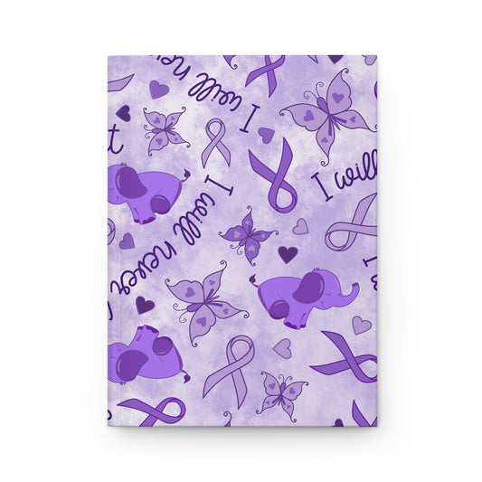 Alzheimer’s Awareness Notebook – Matte Hardcover Journal, Personalized Gift for Reflection & Notes