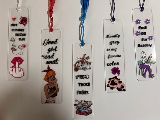 Smut Reader Bookmark Collection